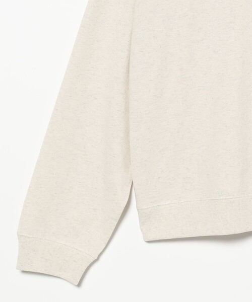 DANTON(ダントン)の「DANTON / SOLID SWEATSHIRT(スウェット・レディース・オフホワイト/チャコールグレー・SMALL/MEDIUM)」の9枚目の写真