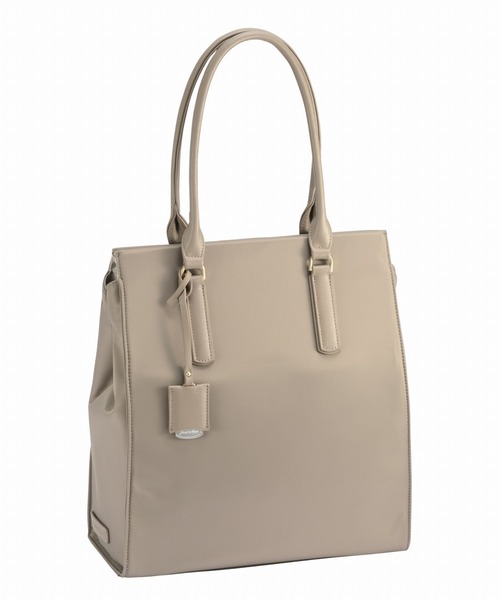 Jewelna Rose(ジュエルナローズ)の「OLバッグ・エト エアリィ 縦型トートバッグ 16272(トートバッグ・レディース・ブラック/グレイッシュベージュ/ライトピンク・FREE)」の12枚目の写真