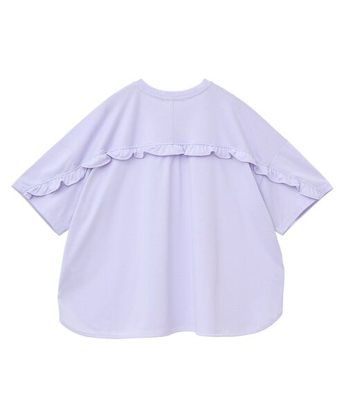 AMERICAN HOLIC(アメリカンホリック)の「バックフリルラウンドカットプルオーバー(Tシャツ/カットソー・レディース・ブルー系その他6/ラベンダー/チャコールグレー/オフホワイト/ブラウン・M/L)」の14枚目の写真