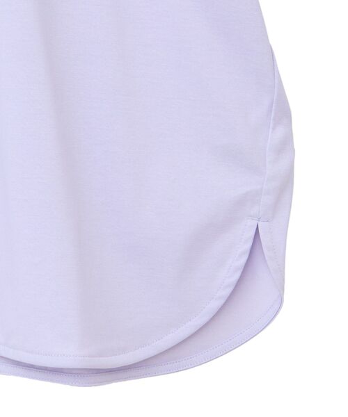 AMERICAN HOLIC(アメリカンホリック)の「バックフリルラウンドカットプルオーバー(Tシャツ/カットソー・レディース・ブルー系その他6/ラベンダー/チャコールグレー/オフホワイト/ブラウン・M/L)」の11枚目の写真