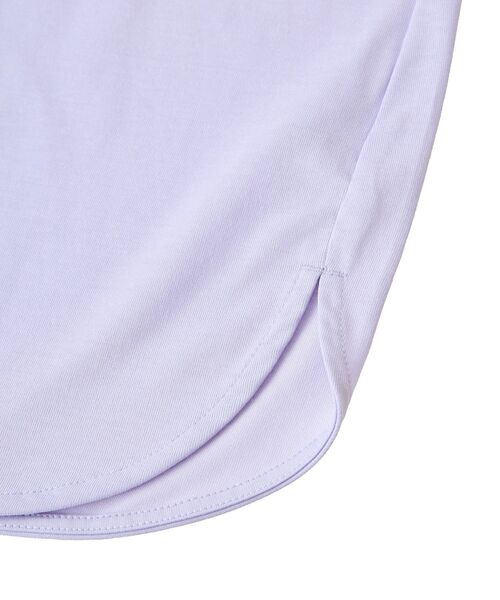 AMERICAN HOLIC(アメリカンホリック)の「バックフリルラウンドカットプルオーバー(Tシャツ/カットソー・レディース・ブルー系その他6/ラベンダー/チャコールグレー/オフホワイト/ブラウン・M/L)」の10枚目の写真