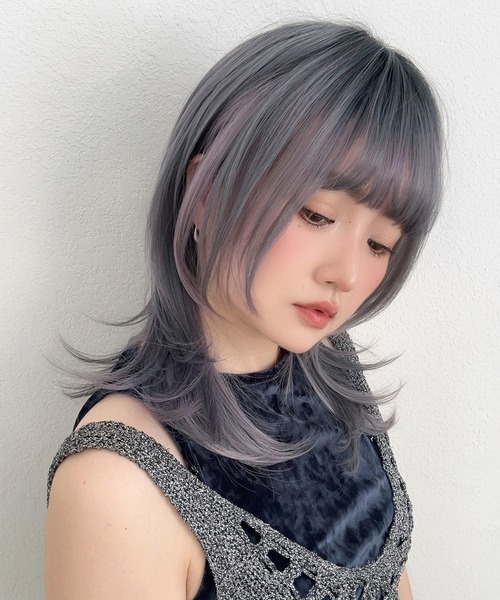 Brightlele(ブライトララ)の「「 ミアハッシュカット 」 ウィッグ 自然 ミディアム ウルフ セミロング 韓国(ウィッグ・レディース・その他6/その他4/その他2/その他3/その他5/その他1・フリー)」の20枚目の写真