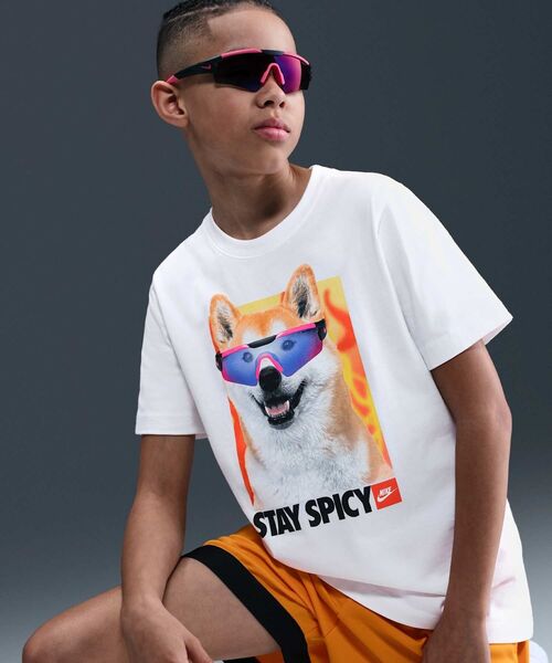 ナイキ スポーツウェア ジュニア Tシャツ / Nike Sportswear Big