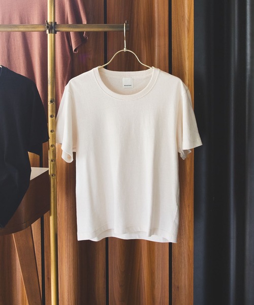 ROSE BUD(ローズバッド)の「BASIC S/S TEE(Tシャツ/カットソー・レディース・ホワイト/ブラウン/ブラック・ONE SIZE)」の13枚目の写真