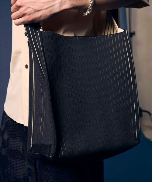 UNISEX》【EX】Knit Shoulder Tote Bag/ニットショルダートート