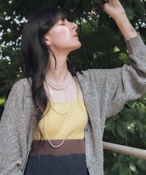 URBAN RESEARCH(アーバンリサーチ)の「decor『デコール』 3Standpearlnecklace(ネックレス・レディース・ホワイト系その他・-)」の10枚目の写真