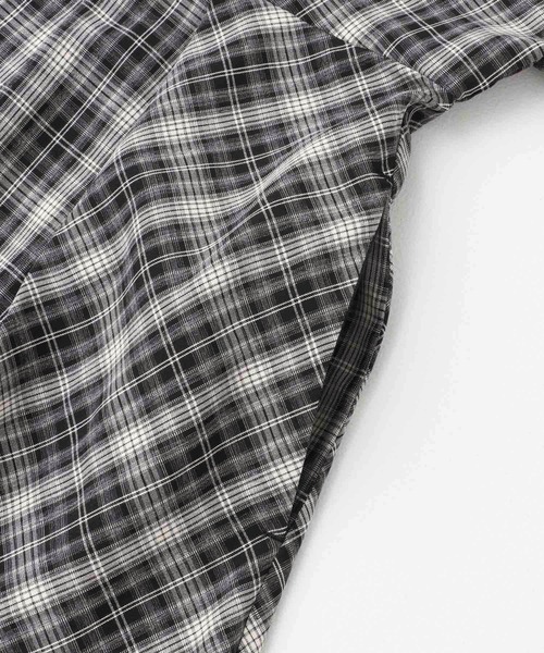 KBF（ケイビーエフ）の「チェックWIDEフレアワンピース（ワンピース・レディース・ブルー系その他/ブラック系その他・ONE）」の20枚目の写真