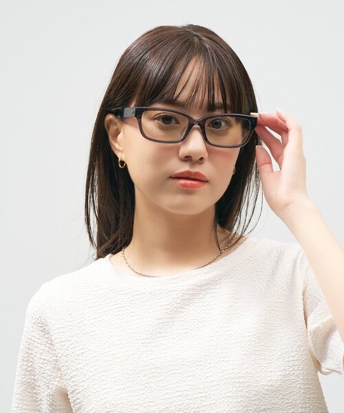 WEB 限定】Zoff｜takashi kumagai ウェリントン型 サングラス｜横長