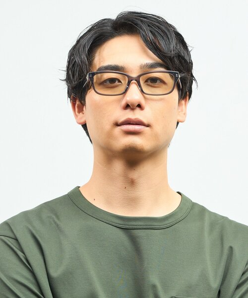 Zoff(ゾフ)の「【WEB 限定】Zoff|takashi kumagai ウェリントン型 サングラス|横長フレーム|カラーレンズ|紫外線対策 UVカット| レディース ユニセックス(サングラス・レディース・ブラック/ブラック系その他/グレー・FREE)」の8枚目の写真