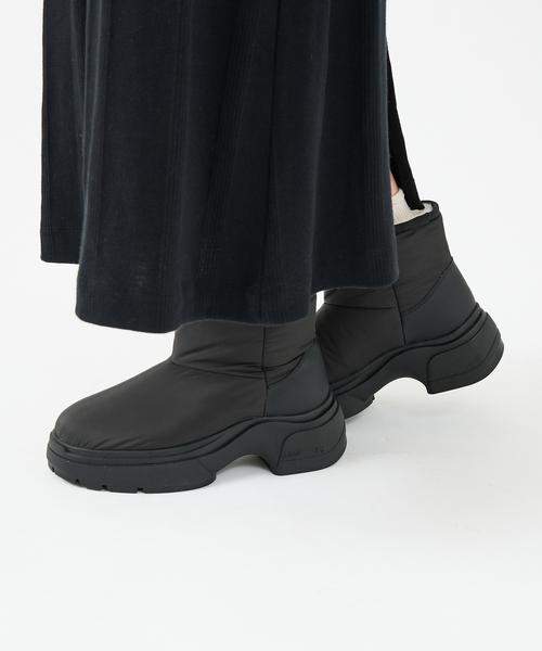 PAES(ペイズ)の「【PAES /ペイズ】Padded Fur Boots W05/ファーブーツ(ブーツ・メンズ・ブラック・26/27/28)」の1枚目の写真