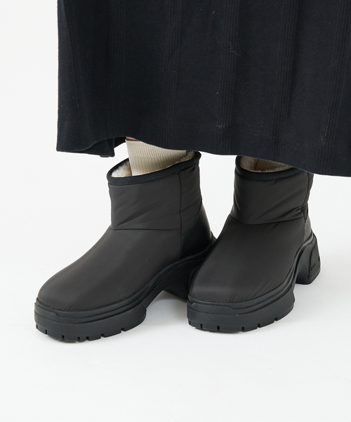 PAES(ペイズ)の「【PAES /ペイズ】Padded Fur Boots W05/ファーブーツ(ブーツ・メンズ・ブラック・26/27/28)」の18枚目の写真