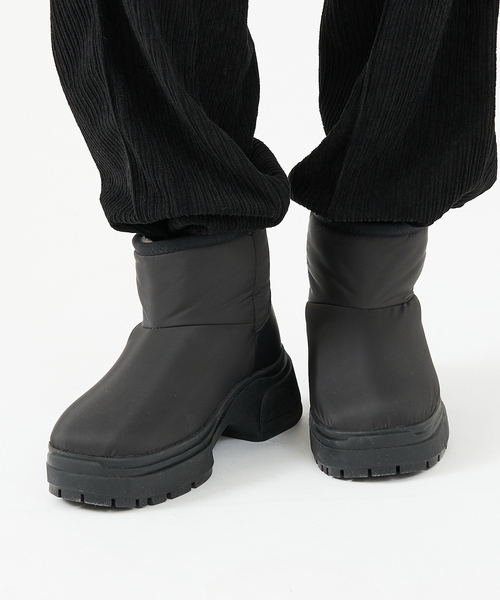 PAES(ペイズ)の「【PAES /ペイズ】Padded Fur Boots W05/ファーブーツ(ブーツ・メンズ・ブラック・26/27/28)」の16枚目の写真