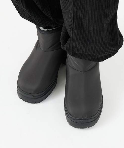 PAES(ペイズ)の「【PAES /ペイズ】Padded Fur Boots W05/ファーブーツ(ブーツ・メンズ・ブラック・26/27/28)」の2枚目の写真