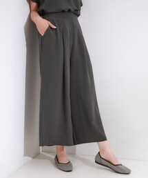 【セットアップ可/ひんやり】下半身カバーにも タックスカーチョ