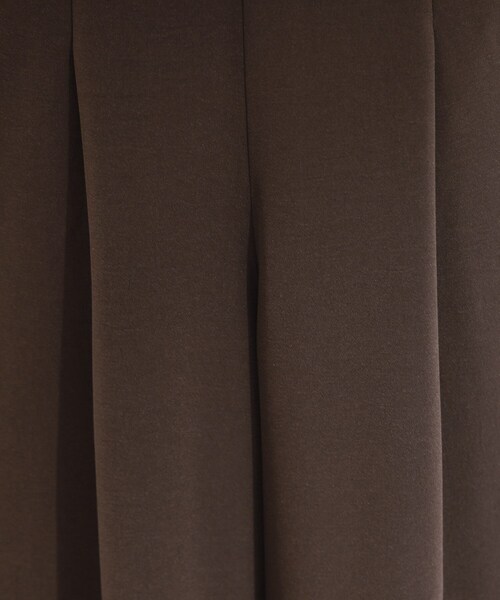 DRESKIP（ドレスキップ）の「【セットアップ可/ひんやり】下半身カバーにも タックスカーチョ（その他パンツ・レディース・ブルー/チャコールグレー/ダークブラウン・04/03/02/01）」の14枚目の写真