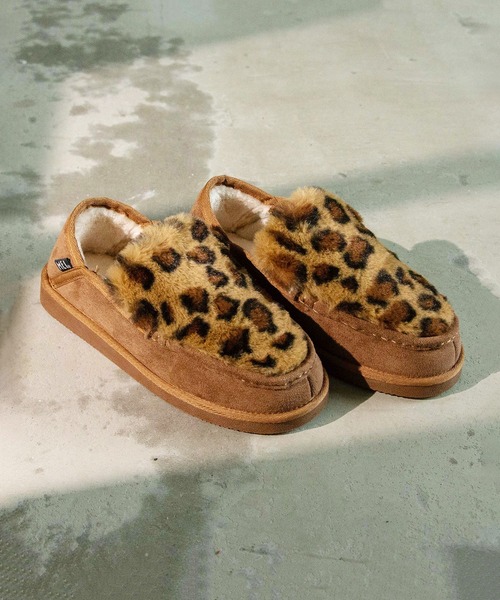 メイ セール】【MEI メイ】2way モカシン ファー スリッポン / Lady's