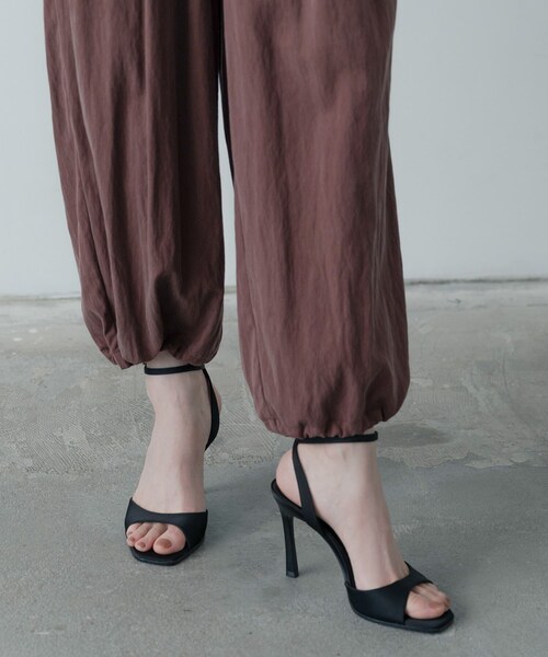 GALLEST（ギャレスト）の「ウエストギャザーパンツ（その他パンツ・レディース・ブラック/ボルドー・38/34）」の15枚目の写真