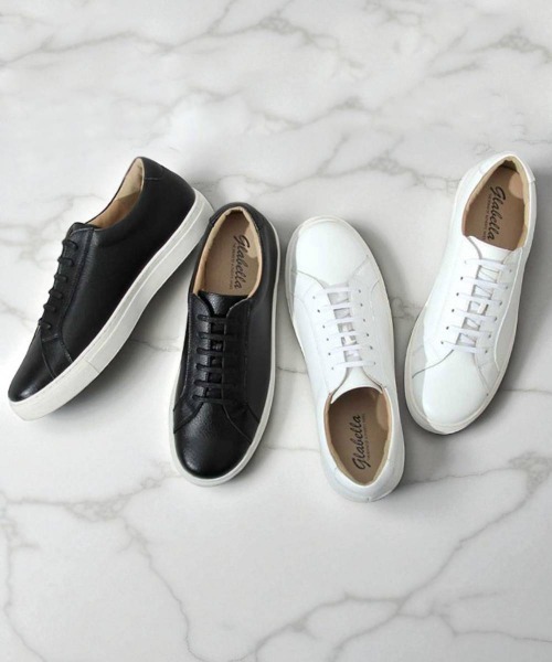 バックヤードファミリー（BACKYARD FAMILY）/glabella Split Leather Sneakers glabella Split Leather Sneakers（スニーカー）｜BACKYARD FAMILY