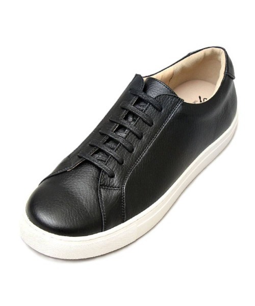 BACKYARD FAMILY(バックヤードファミリー)の「glabella Split Leather Sneakers(スニーカー・メンズ・ブラック/ブラック系その他/ホワイト・25cm/26cm/27cm)」の9枚目の写真