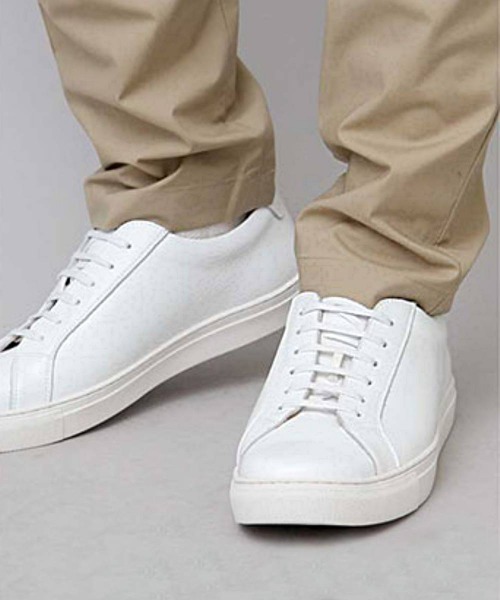BACKYARD FAMILY(バックヤードファミリー)の「glabella Split Leather Sneakers(スニーカー・メンズ・ブラック/ブラック系その他/ホワイト・25cm/26cm/27cm)」の11枚目の写真