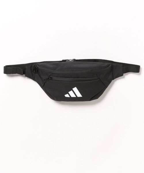 adidas(アディダス)の「《adidas》ESS ウェストバッグ(ボディバッグ/ウエストポーチ・メンズ・ブラック/ホワイト系その他/ベージュ系・フリー)」の1枚目の写真