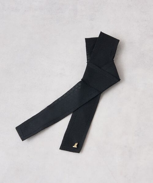 LANVIN en Bleu(ランバンオンブルー)の「カットオフリボンブローチ(ブローチ/コサージュ・レディース・ブラック/ブラウン・FREE)」の3枚目の写真