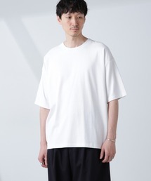 NANO universe（ナノユニバース）の「WEB限定/Anti Soaked(R)  汗染み防止 クルーネック ビッグシルエットTシャツ（Tシャツ/カットソー）」