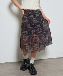 WHO'S WHO gallery | メッシュミドルスカート(スカート)