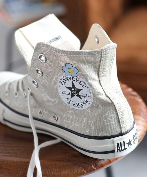き*ら様 んぽちゃむ×コンバース んぽちゃむスニーカー　24cm CONVERSE×可哀想に！】んぽちゃむ ALLSTAR HI（スニーカー