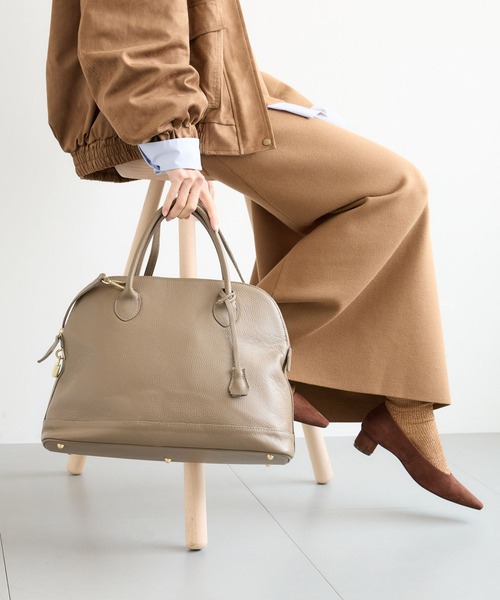 AULENTTI（オウレンティ）の「BARNYARDSTORM / 【AULENTTI(オウレンティ) 】BIG BAG（ボストンバッグ・レディース・モカ/ブラック・FREE）」の10枚目の写真