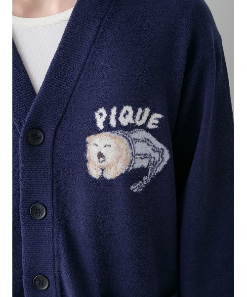 gelato pique（ジェラートピケ）の「【HOMME】sleeping cat ジャガード