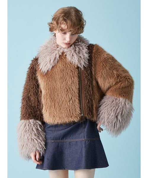 エコファーライダースジャケット（ライダースジャケット）｜FURFUR