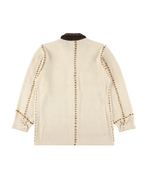 PHINGERIN（フィンガリン）の「PHINGERIN PG1 SHORT COAT (PD-252-KN-031)（その他アウター・メンズ・ボルドー/ネイビー/ベージュ・X-LARGE/LARGE/MEDIUM/SMALL）」の4枚目の写真