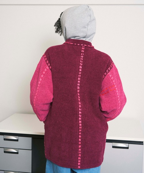 PHINGERIN（フィンガリン）の「PHINGERIN PG1 SHORT COAT (PD-252-KN-031)（その他アウター・メンズ・ボルドー/ネイビー/ベージュ・X-LARGE/LARGE/MEDIUM/SMALL）」の8枚目の写真