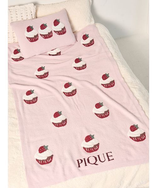 Sleep】モチーフジャガードマルチカバー（寝具）｜gelato pique Sleep