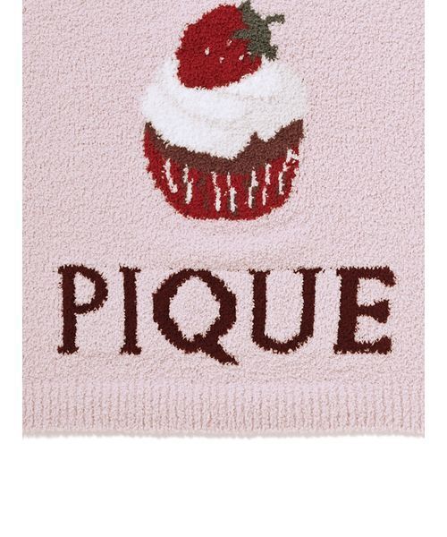 gelato pique Sleep（ジェラートピケスリープ）の「【Sleep】モチーフジャガードマルチカバー（寝具・レディース・オフホワイト/ダークグレー/ピンク・F）」の14枚目の写真