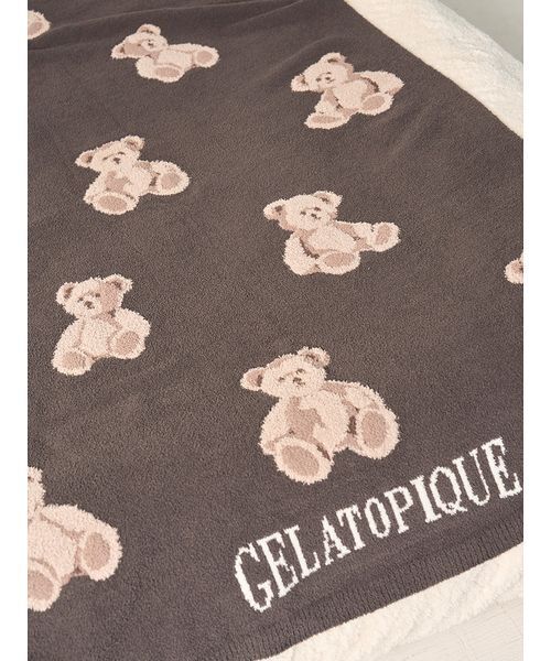 ジェラートピケ 【Sleep】ベアジャガードマルチカバー新品タグ付き未開封 gelato pique Sleep（ジェラートピケスリープ）の「【Sleep】ベア