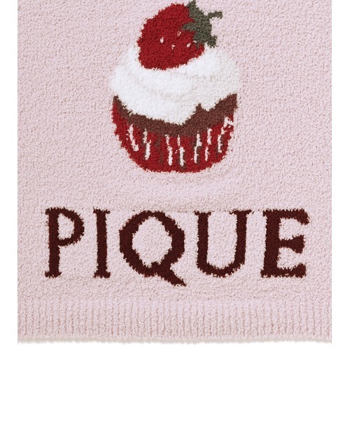 gelato pique Sleep（ジェラートピケスリープ）の「【Sleep】モチーフジャガードマルチカバー（寝具・レディース・オフホワイト/ダークグレー/ピンク・F）」の8枚目の写真