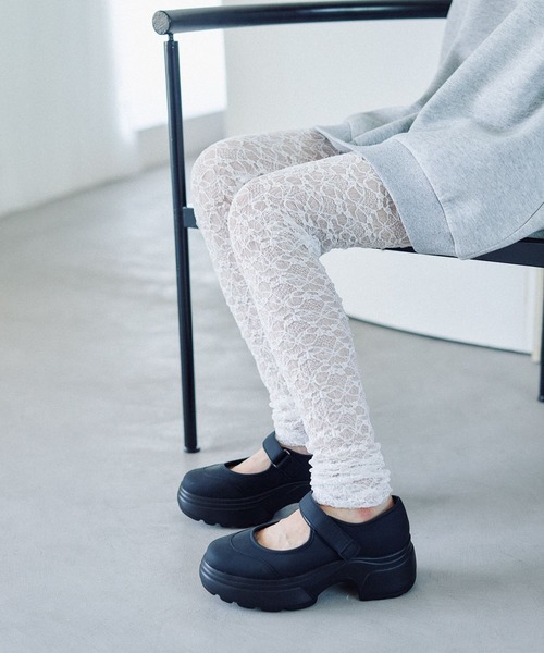 レースルーズレギンス 579280（レギンス/スパッツ）｜LEPSIM