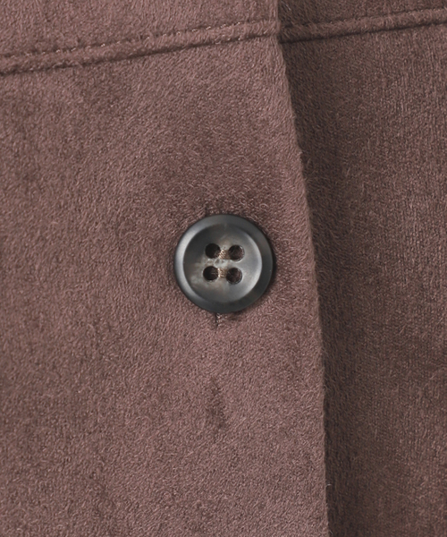 JOURNAL STANDARD(ジャーナルスタンダード)の「フェイクスエードシャツ(シャツ/ブラウス・レディース・タン/ブラウン・FREE)」の12枚目の写真