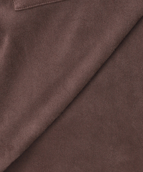 JOURNAL STANDARD(ジャーナルスタンダード)の「フェイクスエードシャツ(シャツ/ブラウス・レディース・タン/ブラウン・FREE)」の13枚目の写真