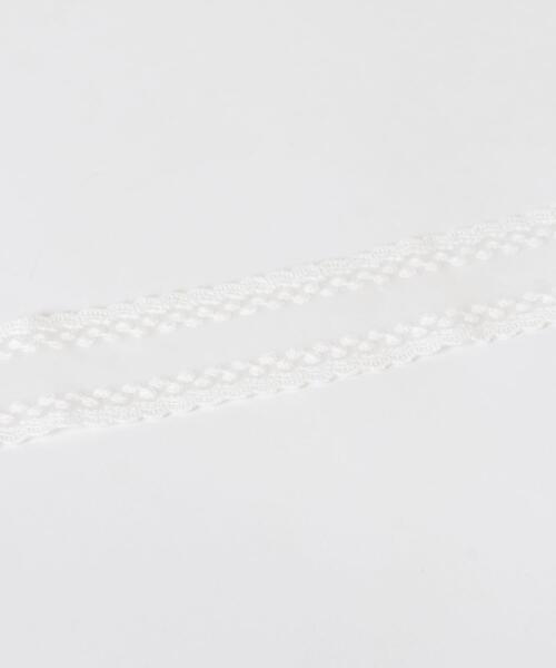 SMELLY（スメリー）の「マルチレースセットネックレスA（ネックレス・レディース・ホワイト・-）」の2枚目の写真