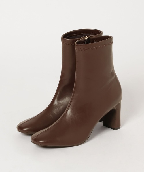 Andemiu（アンデミュウ）の「【撥水＆消臭機能付き】ストレッチショートブーツ579622（ブーツ・レディース・ブラック/ブラウン/アイボリー・MEDIUM/LARGE）」の9枚目の写真