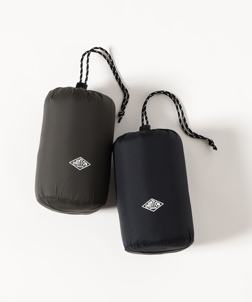 DANTON（ダントン）の「DANTON / メンズ クルーネック インナー ダウン ベスト（ダウンベスト・メンズ・ブラック/チャコールグレー・S/M/L/XL）」の7枚目の写真