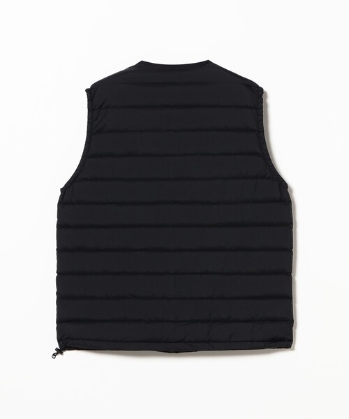 DANTON（ダントン）の「DANTON / メンズ クルーネック インナー ダウン ベスト（ダウンベスト・メンズ・ブラック/チャコールグレー・S/M/L/XL）」の3枚目の写真