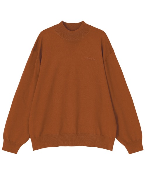 ZUCCa（ズッカ）の「LOGOニット / ニットプルオーバー / S（ニット/セーター・レディース・ブラック/ライトブルー/ライトブラウン・M size）」の2枚目の写真