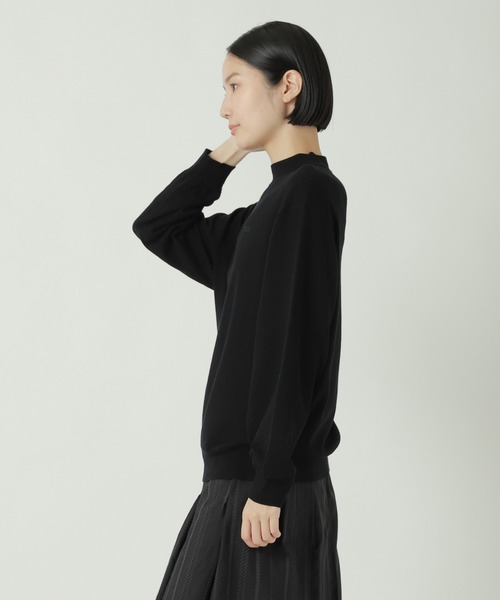 ZUCCa（ズッカ）の「LOGOニット / ニットプルオーバー / S（ニット/セーター・レディース・ブラック/ライトブルー/ライトブラウン・M size）」の4枚目の写真