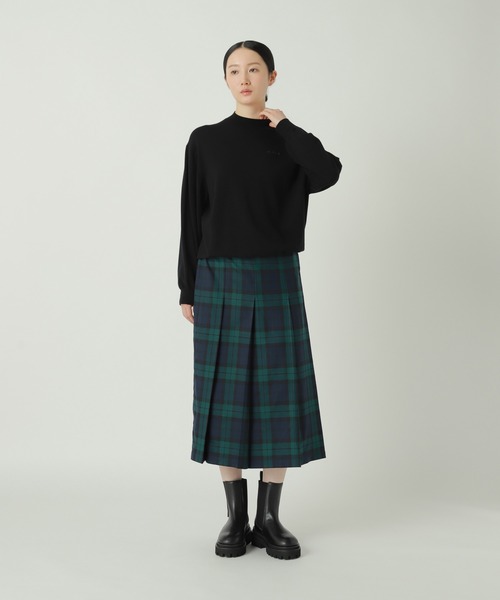 ZUCCa（ズッカ）の「LOGOニット / ニットプルオーバー / S（ニット/セーター・レディース・ブラック/ライトブルー/ライトブラウン・M size）」の9枚目の写真