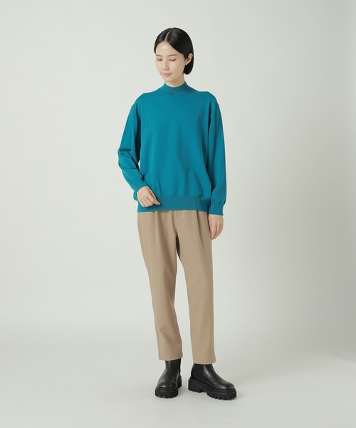 ZUCCa（ズッカ）の「LOGOニット / ニットプルオーバー / S（ニット/セーター・レディース・ブラック/ライトブルー/ライトブラウン・M size）」の12枚目の写真