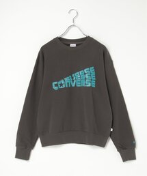 CONVERSE コンバース ピーチ裏毛クラックロゴプルオーバー